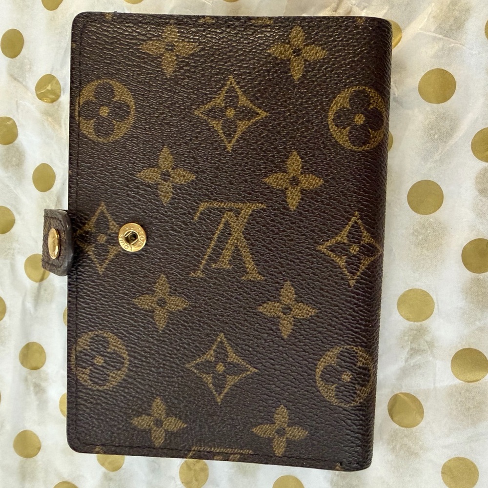 Authentic Louis Vuitton Monogram Agenda W/Entrupy COA - Picture 7 of 14
